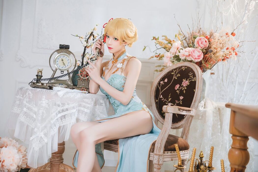 Coser@Tomoyo酱 – G36旗袍 (31P)