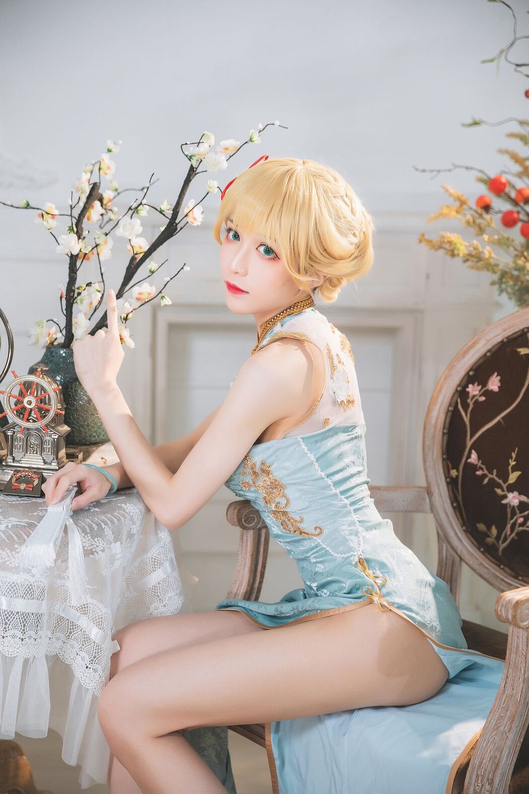 Coser@Tomoyo酱 – G36旗袍 (31P)