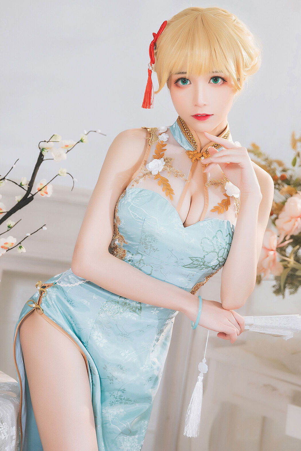 Coser@Tomoyo酱 – G36旗袍 (31P) Cover Photo
