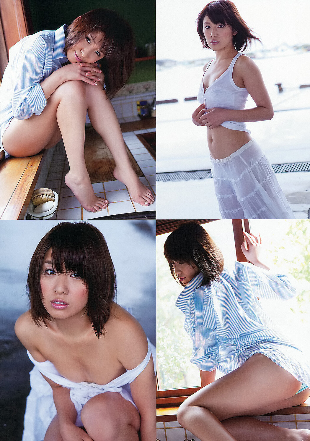 Ayaka Sayama 佐山彩香, Chika Tono 遠野千夏, Young Animal 2012 No.22 (ヤングアニマル 2012年22号)