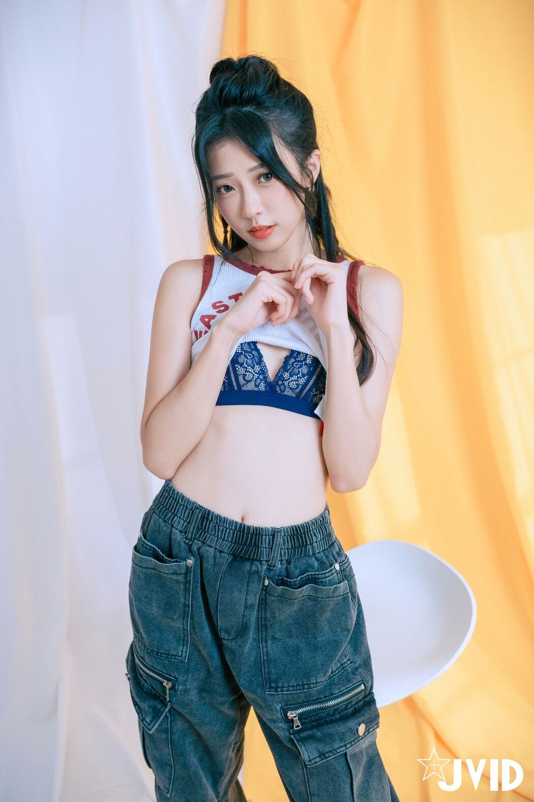 JVID Yan Yan 妍妍 Angel &#8211; 網拍模特兒の淺規則－妍妍 遭射淫師脅迫脫衣強拍裸照 配合度太高反而引起射淫師邪念 Part03 (61P)