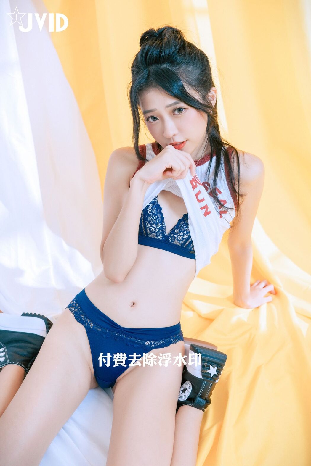 JVID Yan Yan 妍妍 Angel &#8211; 網拍模特兒の淺規則－妍妍 遭射淫師脅迫脫衣強拍裸照 配合度太高反而引起射淫師邪念 Part03 (61P)