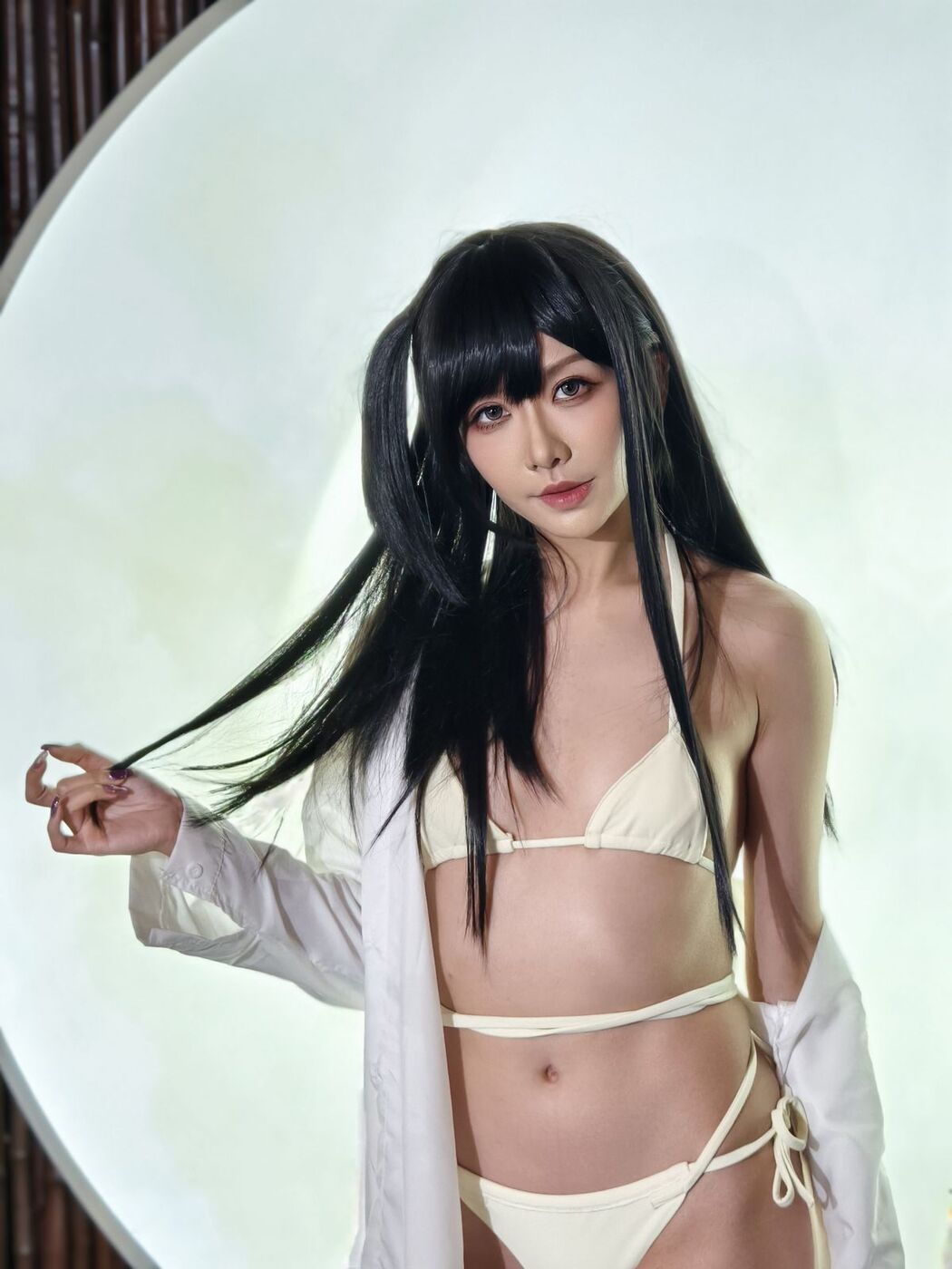 Coser@源纱希喵喵喵 – 大凤泳衣 (69P)