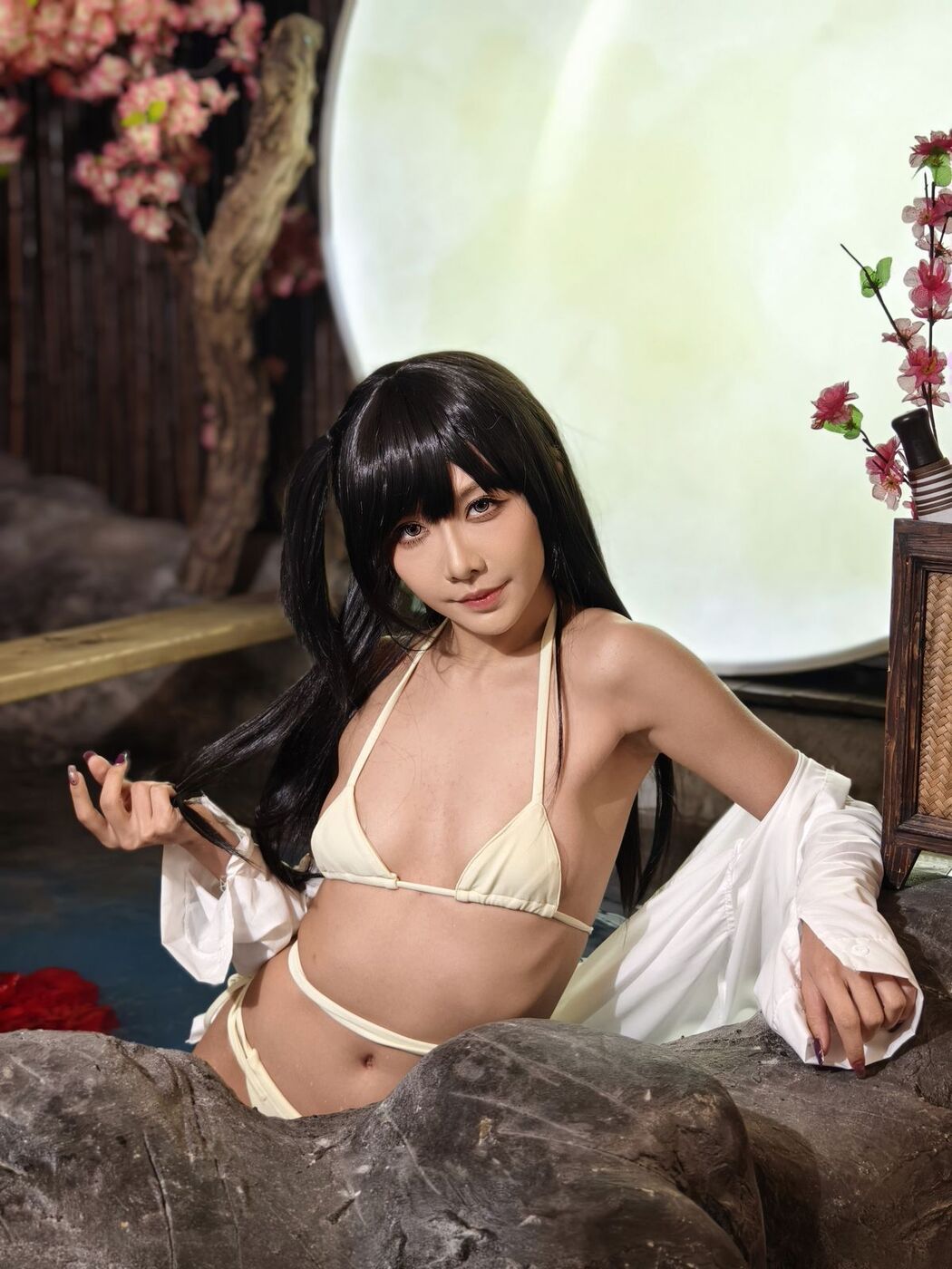 Coser@源纱希喵喵喵 – 大凤泳衣 (69P)