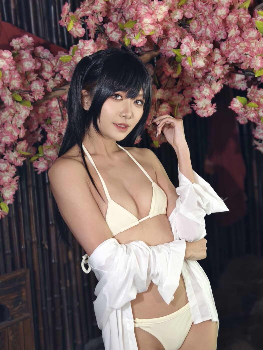 Coser@源纱希喵喵喵 – 大凤泳衣 (69P)