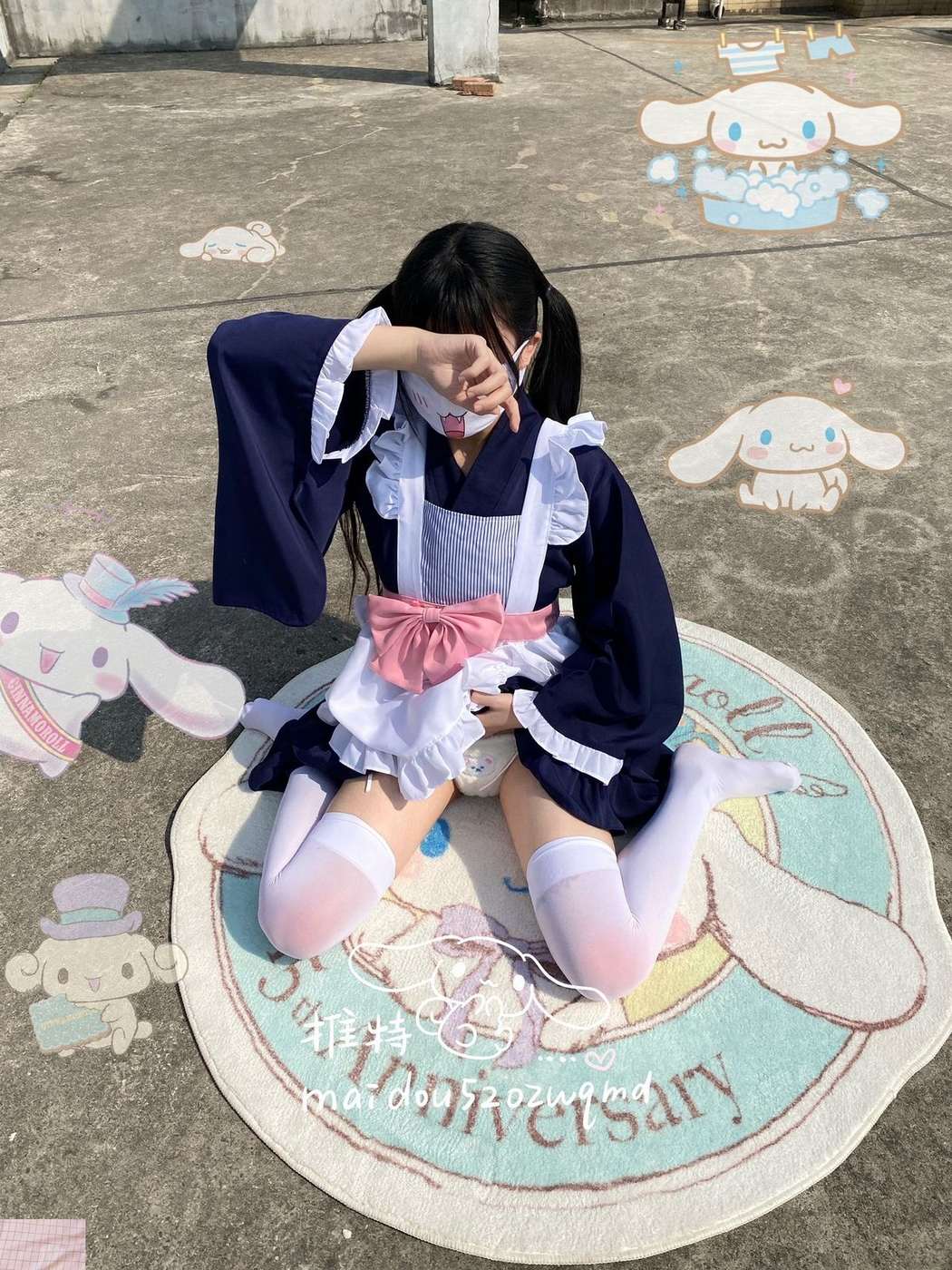 Coser@麦兜小可爱 – 与金主爸爸啪啪 Part1 (75P – 40V)