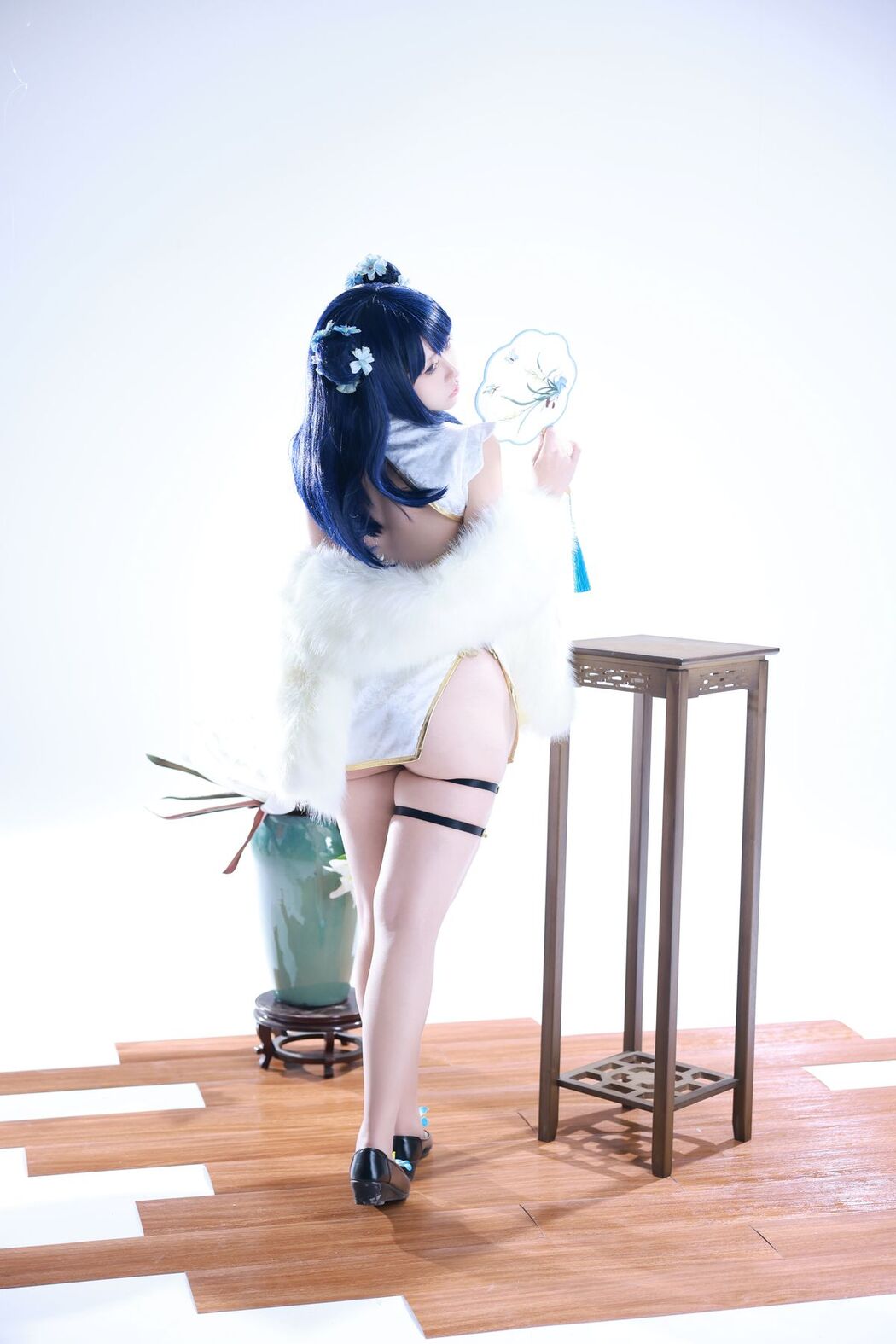 Coser@G44不会受伤 – 宝多六花旗袍 (35P)