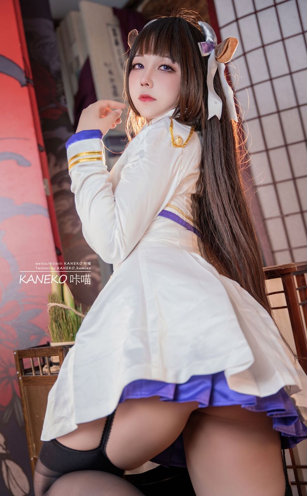 Coser@KANEKO_咔喵 – 樫野泳装 (52P)