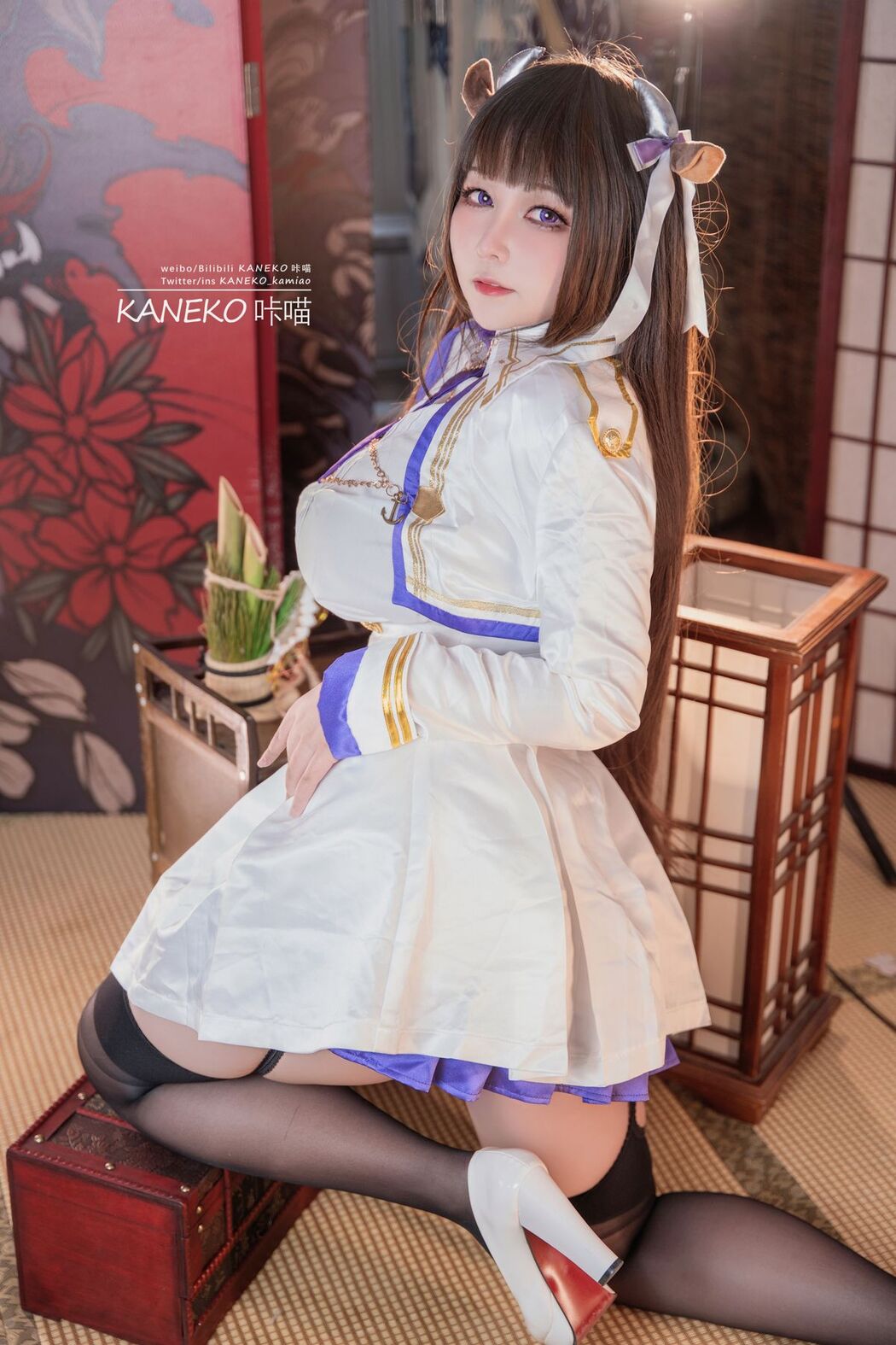 Coser@KANEKO_咔喵 – 樫野泳装 (52P)