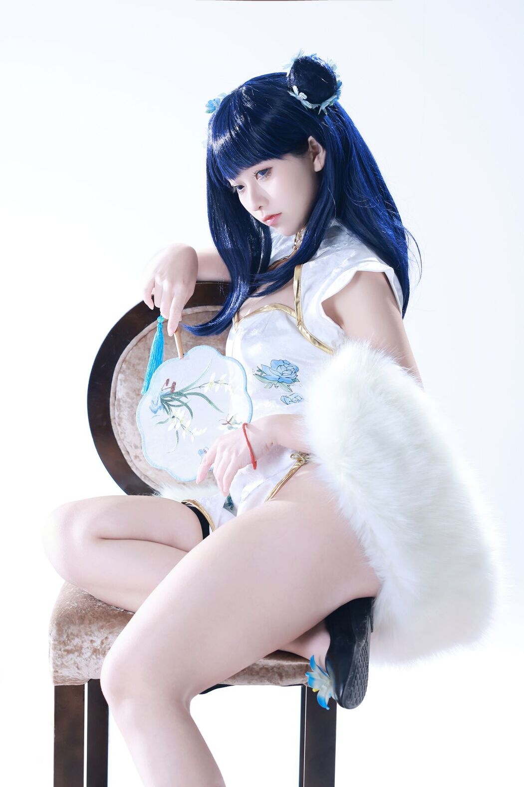 Coser@G44不会受伤 – 宝多六花旗袍 (35P)