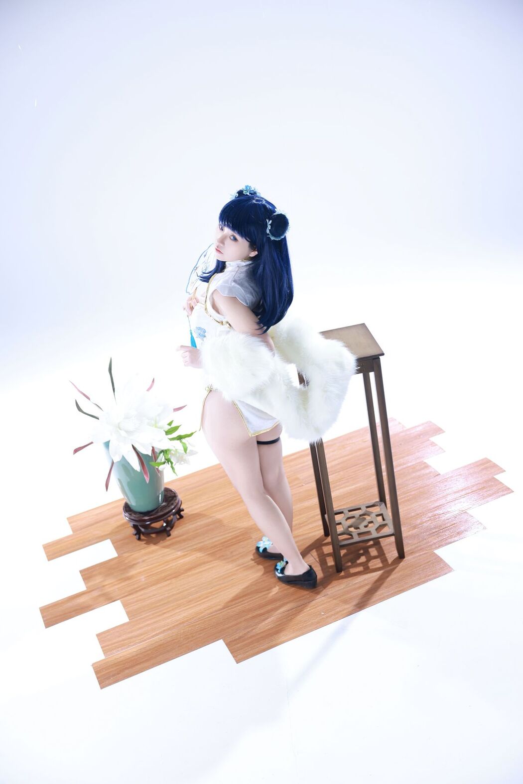 Coser@G44不会受伤 – 宝多六花旗袍 (35P)
