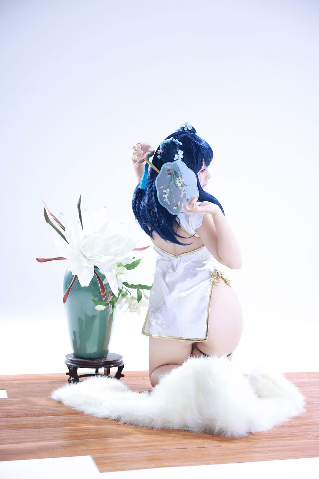 Coser@G44不会受伤 – 宝多六花旗袍 (35P)