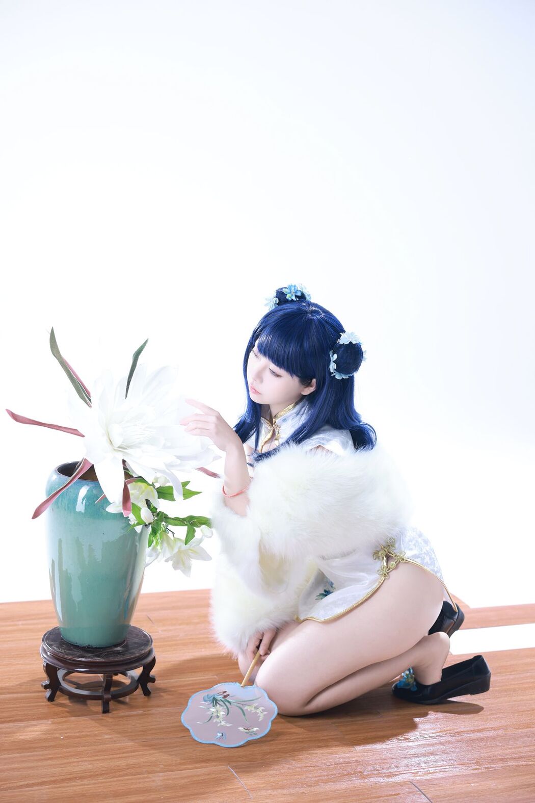 Coser@G44不会受伤 – 宝多六花旗袍 (35P)