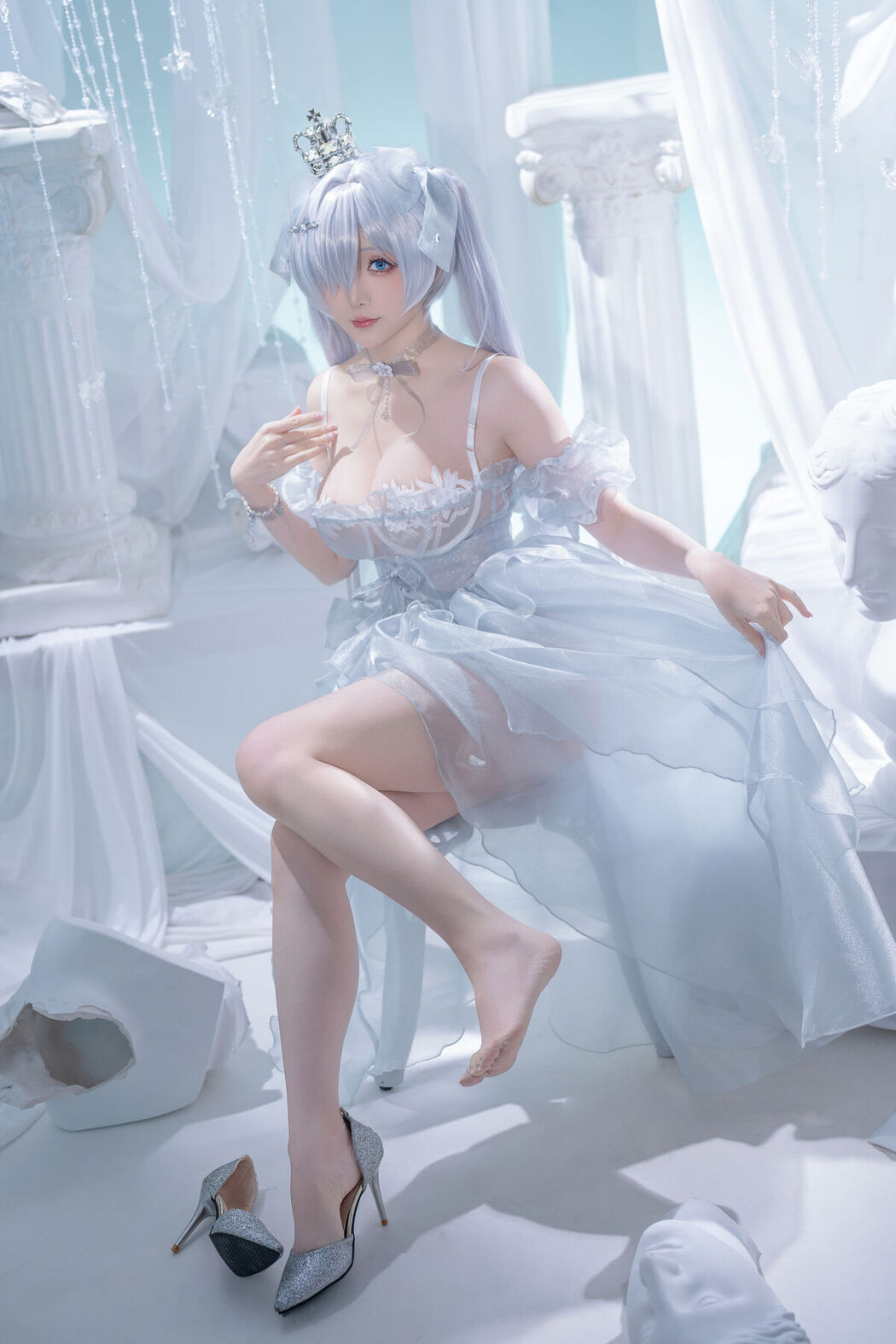 Coser@星之迟迟Hoshilily – 胜利女神 妮姬 灰姑娘 (38P)