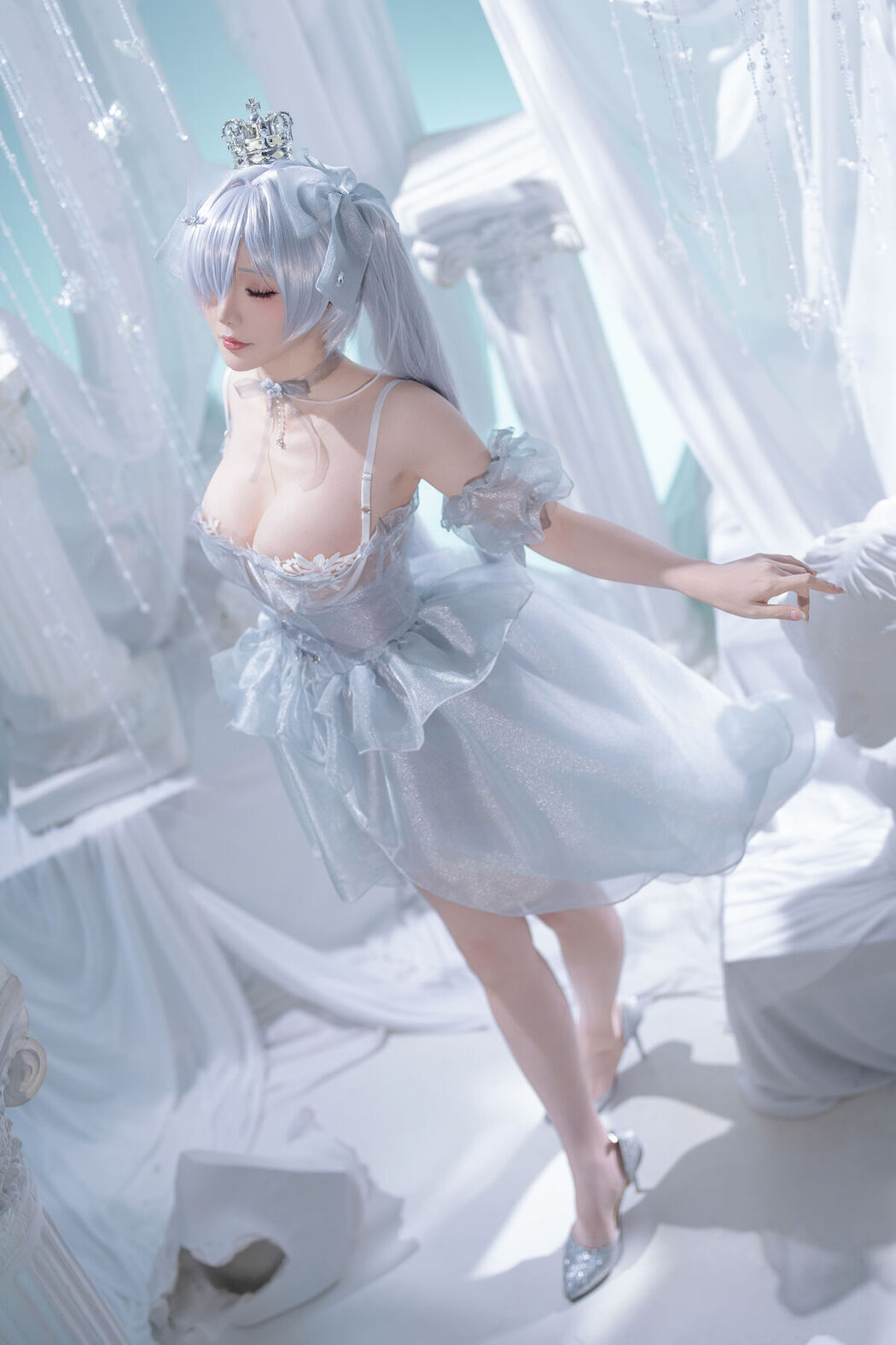 Coser@星之迟迟Hoshilily – 胜利女神 妮姬 灰姑娘 (38P)