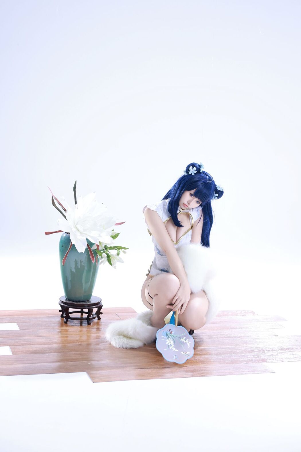Coser@G44不会受伤 – 宝多六花旗袍 (35P)