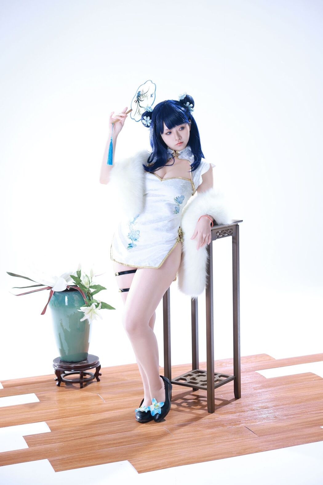 Coser@G44不会受伤 – 宝多六花旗袍 (35P)