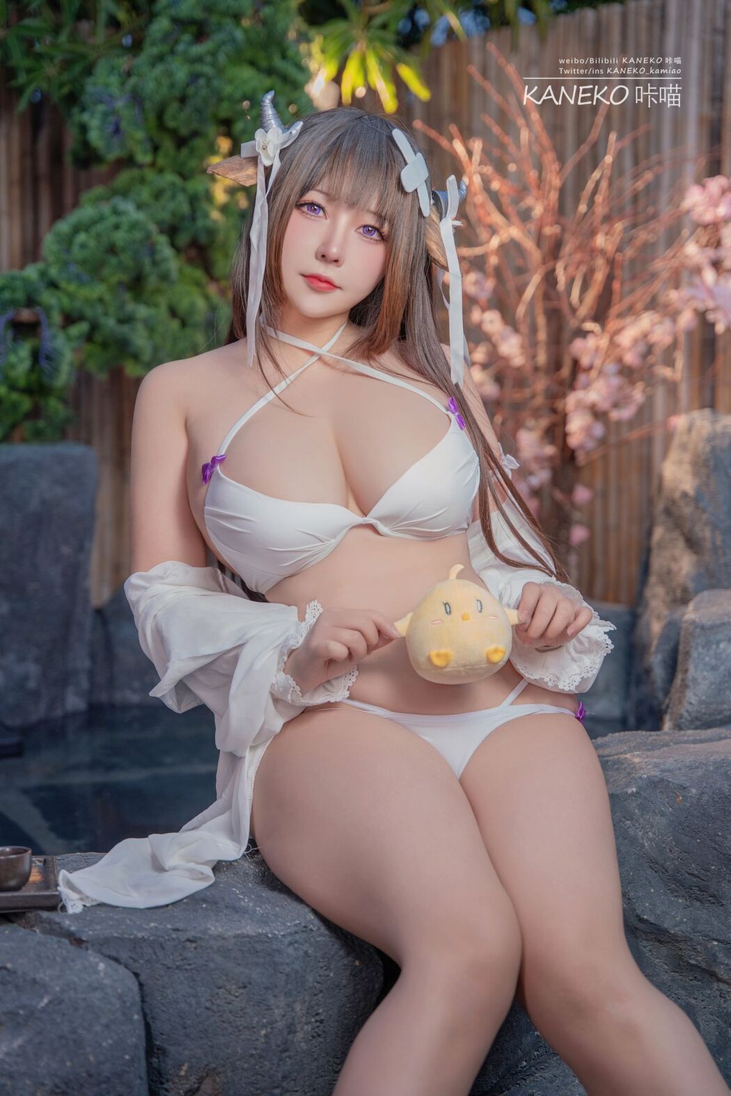 Coser@KANEKO_咔喵 – 樫野泳装 (52P)