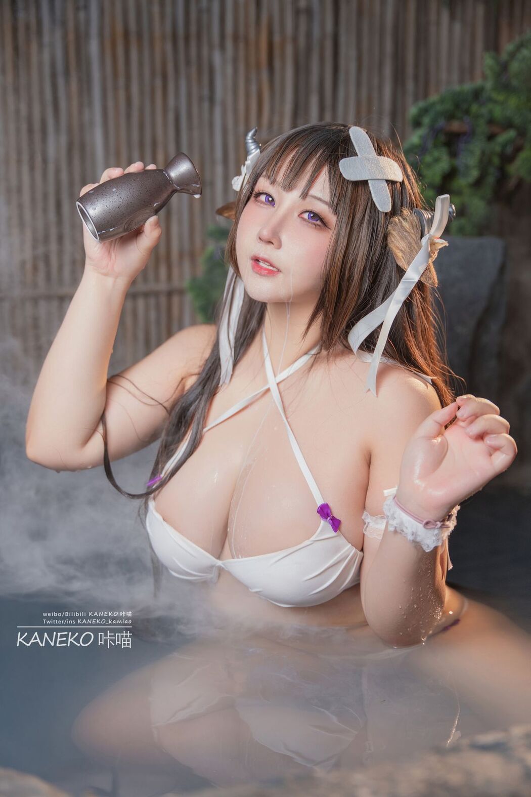 Coser@KANEKO_咔喵 – 樫野泳装 (52P)