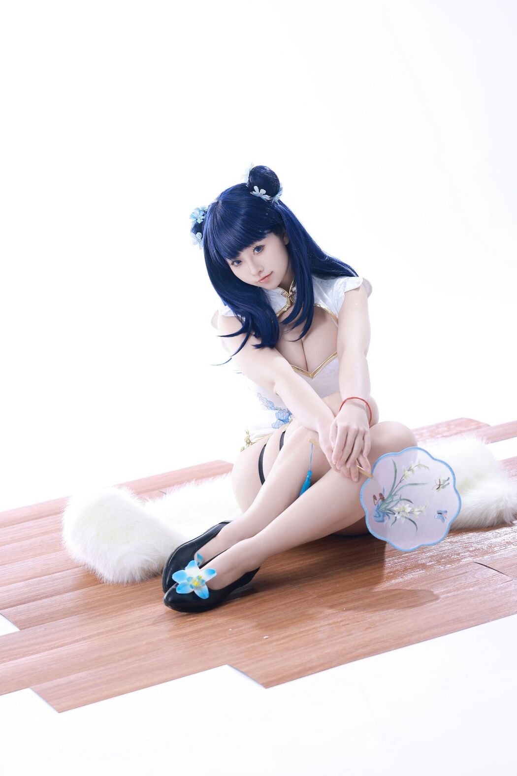 Coser@G44不会受伤 – 宝多六花旗袍 (35P)