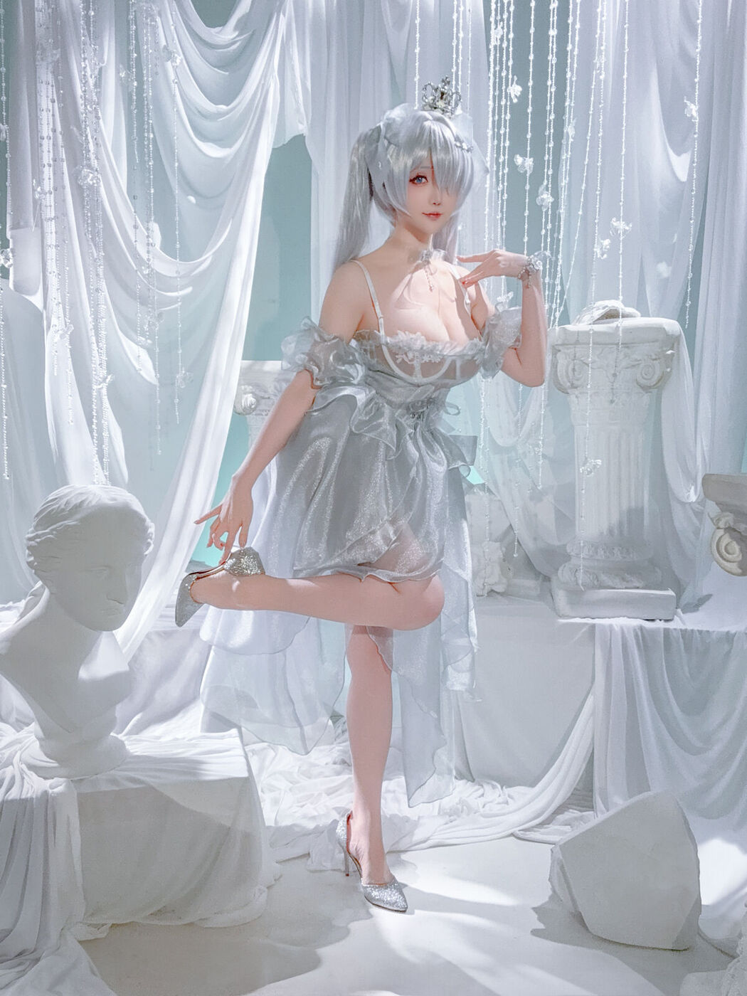 Coser@星之迟迟Hoshilily – 胜利女神 妮姬 灰姑娘 (38P)