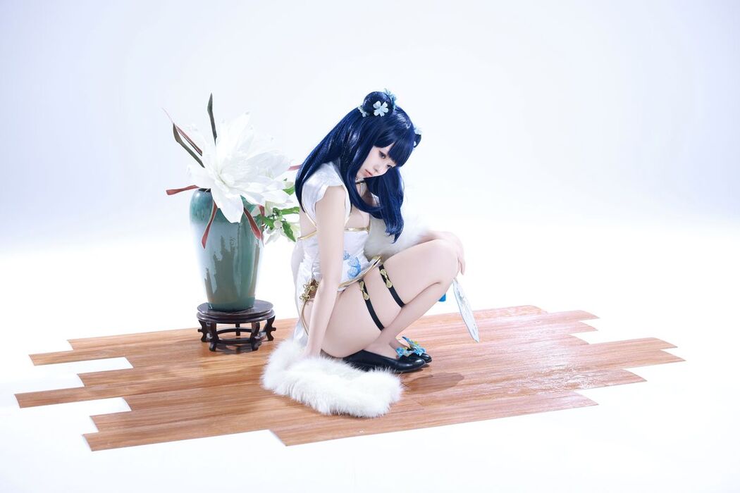 Coser@G44不会受伤 – 宝多六花旗袍 (35P)