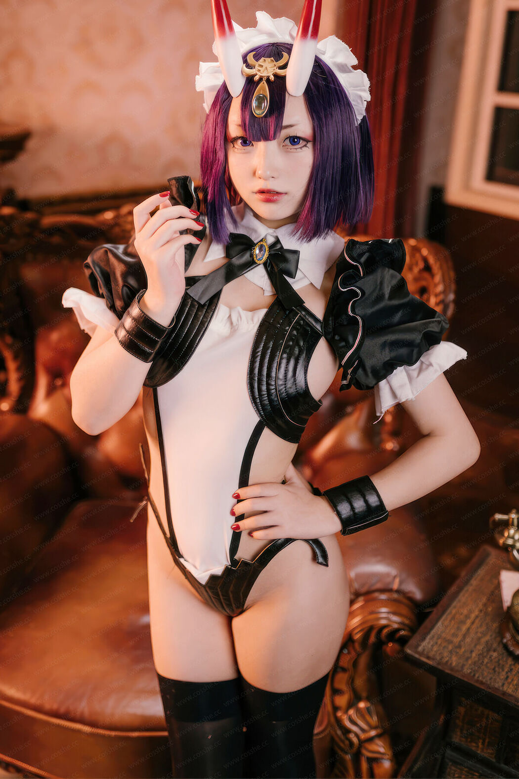 Coser@花铃 – FGO 酒吞童子 女仆 (73P) Cover Photo