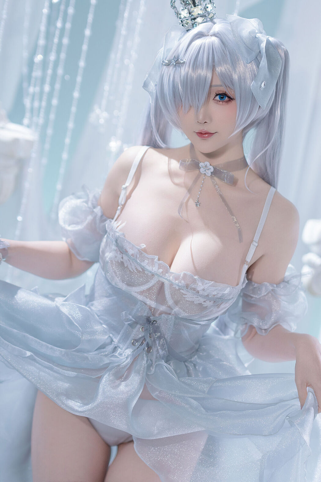 Coser@星之迟迟Hoshilily – 胜利女神 妮姬 灰姑娘 (38P) Cover Photo