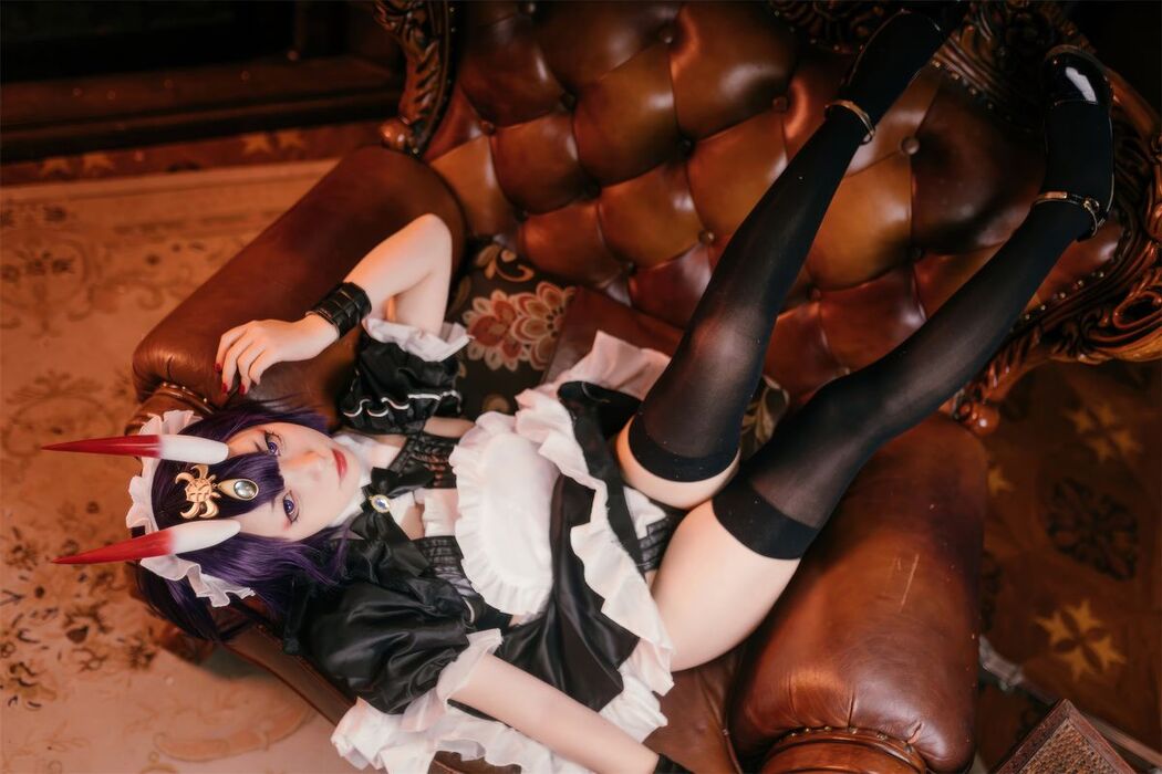 Coser@花铃 – FGO 酒吞童子 女仆 (73P)