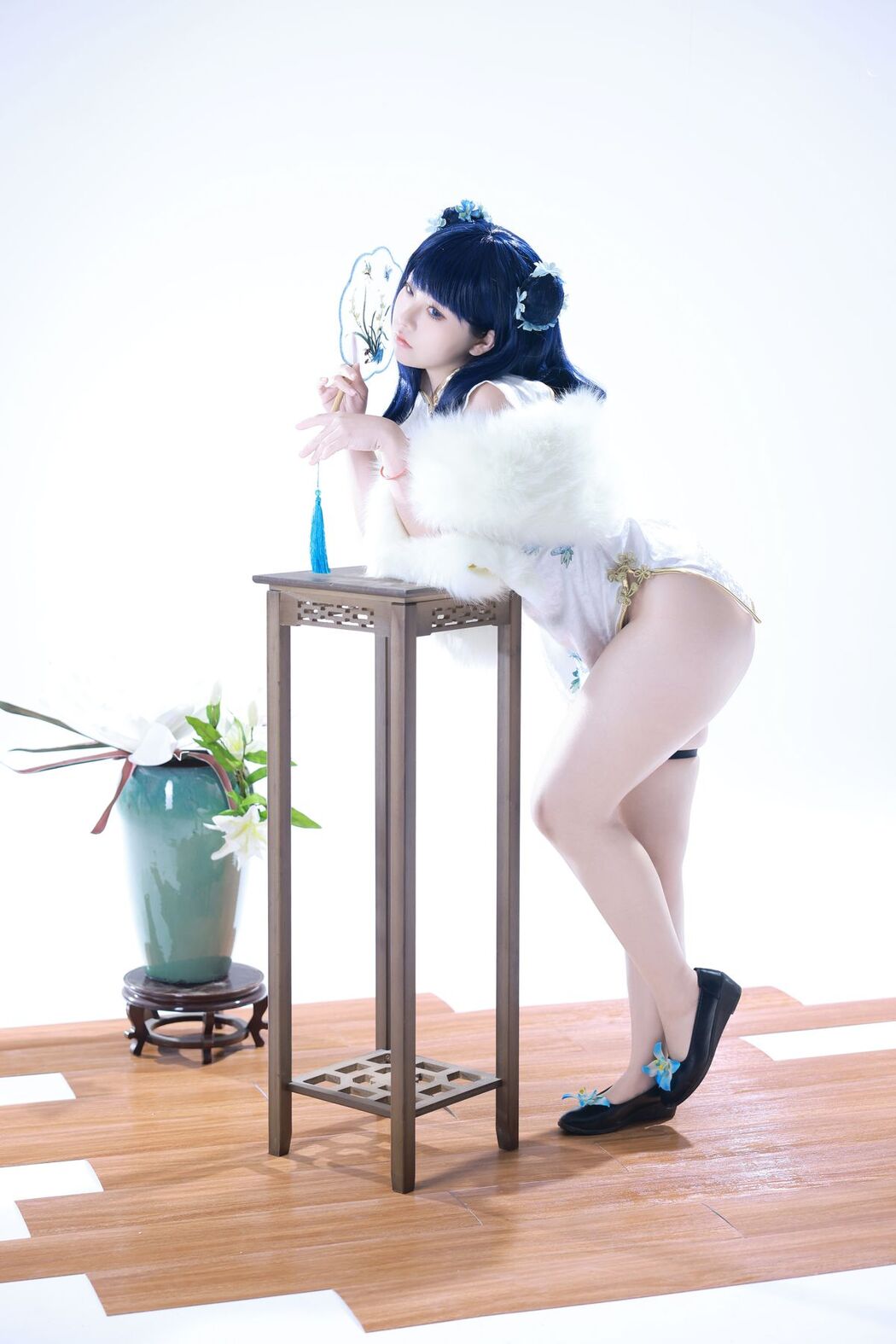 Coser@G44不会受伤 – 宝多六花旗袍 (35P)