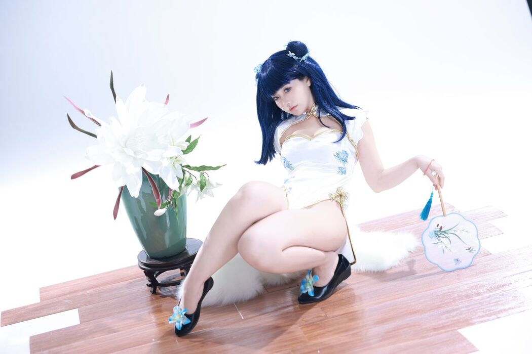 Coser@G44不会受伤 – 宝多六花旗袍 (35P)