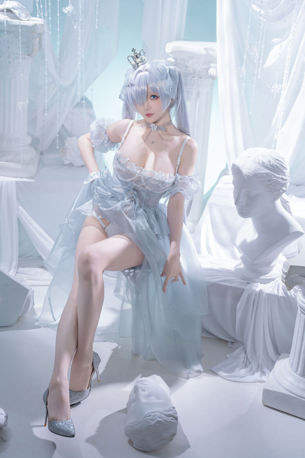 Coser@星之迟迟Hoshilily – 胜利女神 妮姬 灰姑娘 (38P)