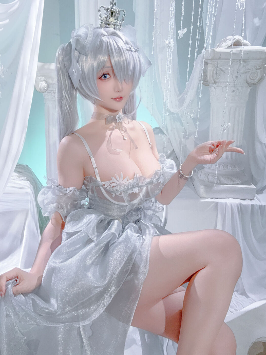 Coser@星之迟迟Hoshilily – 胜利女神 妮姬 灰姑娘 (38P)