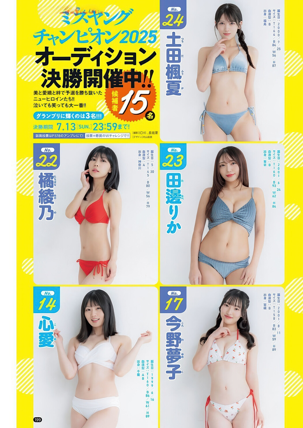 Fuuka Kumazawa 熊澤風花, Young Champion 2025 No.14 (ヤングチャンピオン 2025年14号)