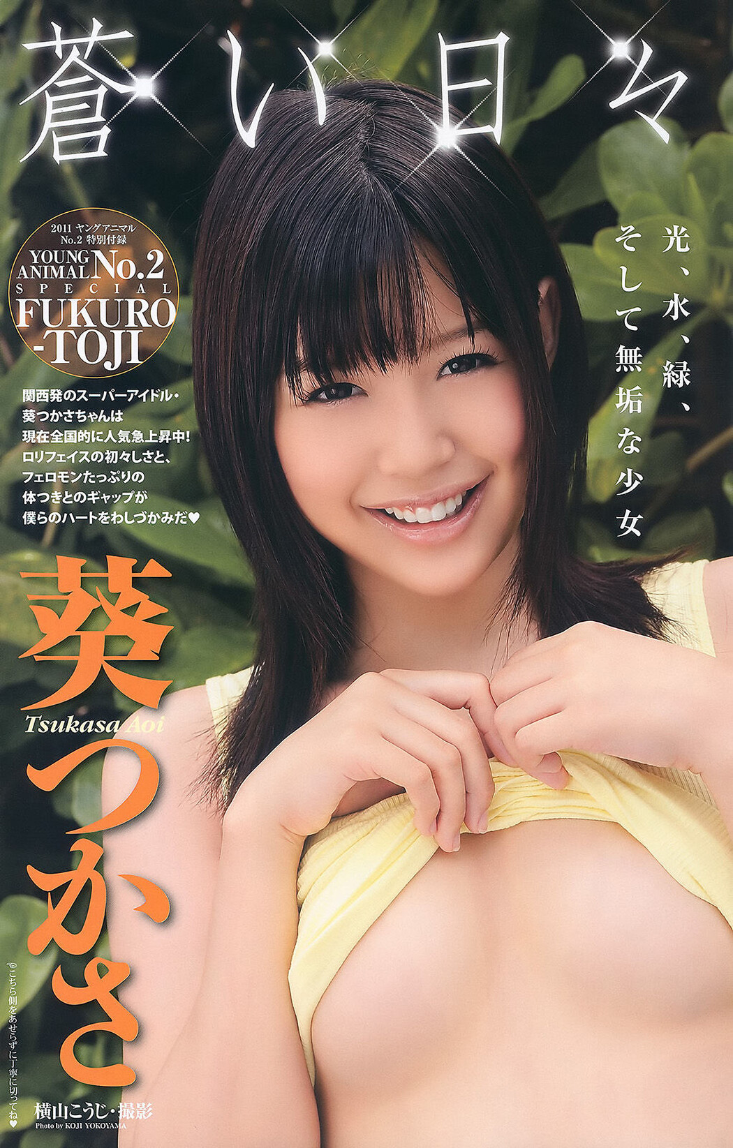 Asuka Hoshino ほしのあすか, Young Animal 2011 No.02 (ヤングアニマル 2011年2号)