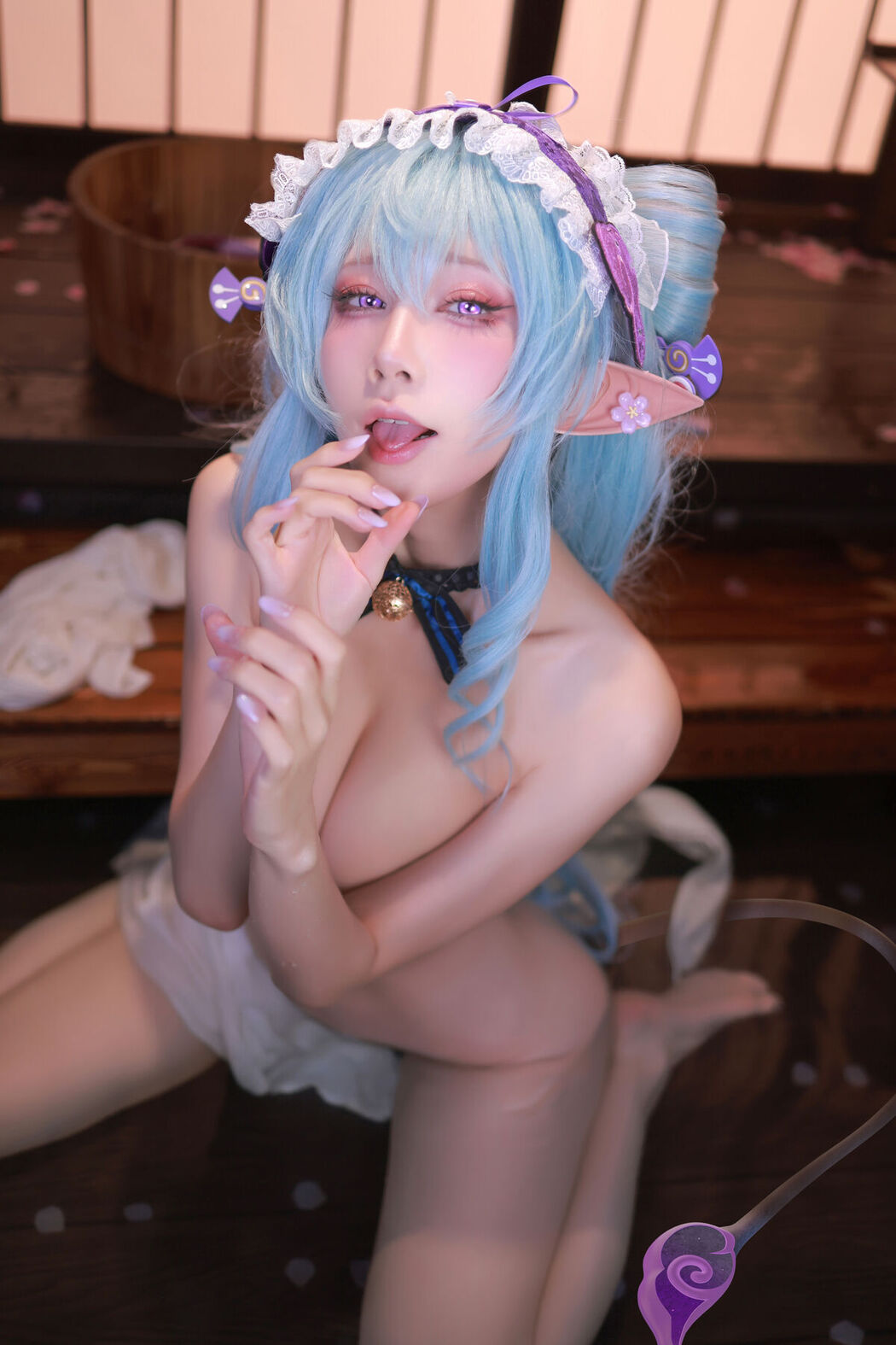 Coser@水淼Aqua – 梦见月瑞希 原神 (70P)