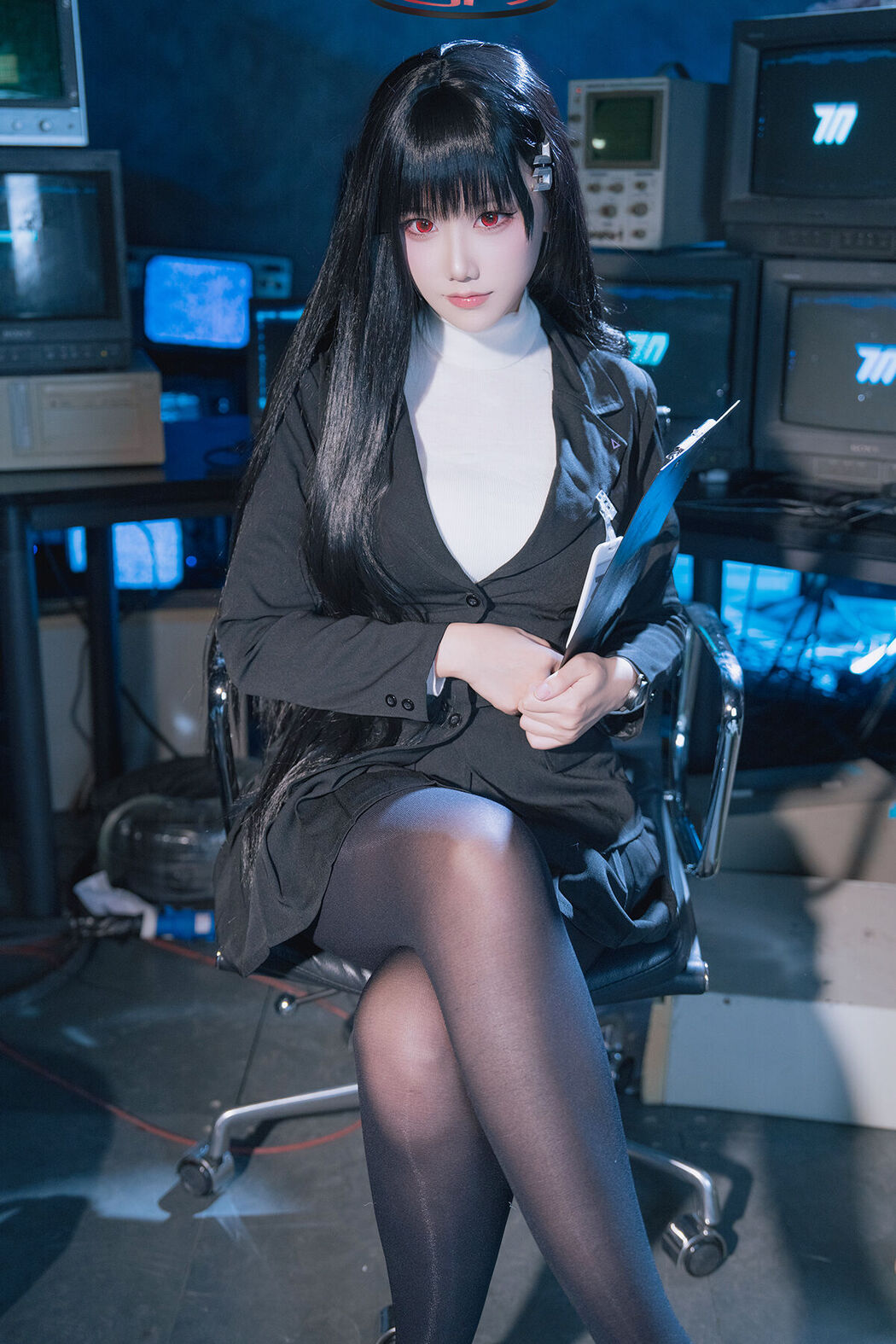 Coser@lunananya – Blue Archive 調月リオ (31P) Cover Photo