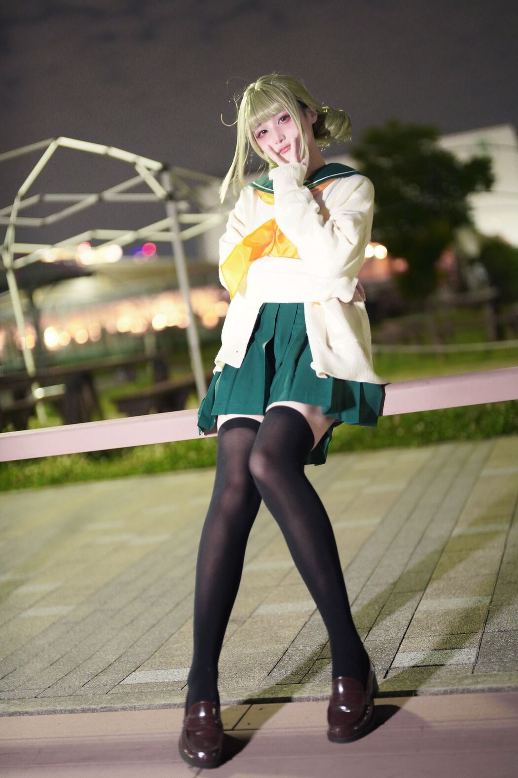Coser@幼愛Youmeko – 小琪舞JK制服 (49P)
