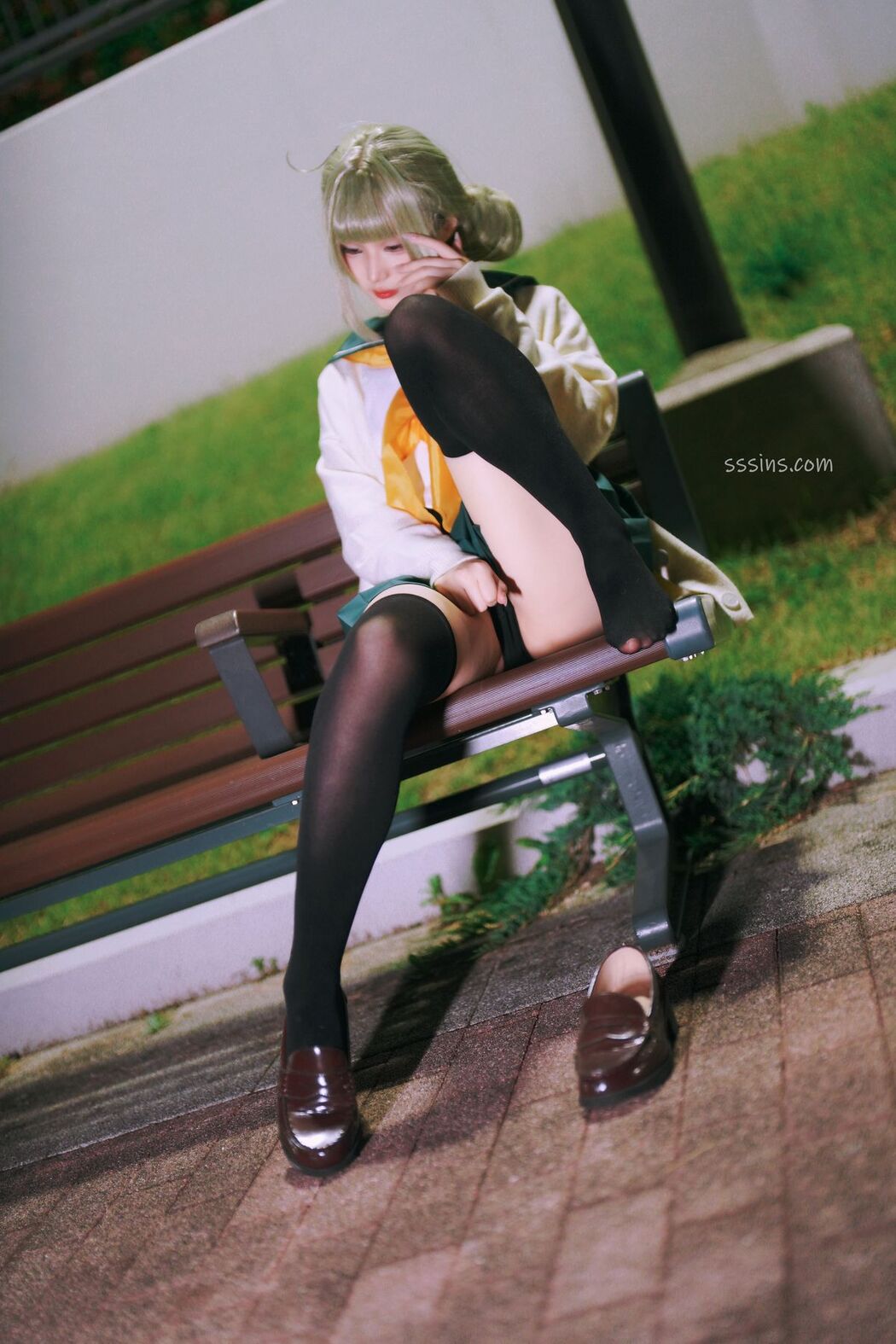 Coser@幼愛Youmeko – 小琪舞JK制服 (49P)