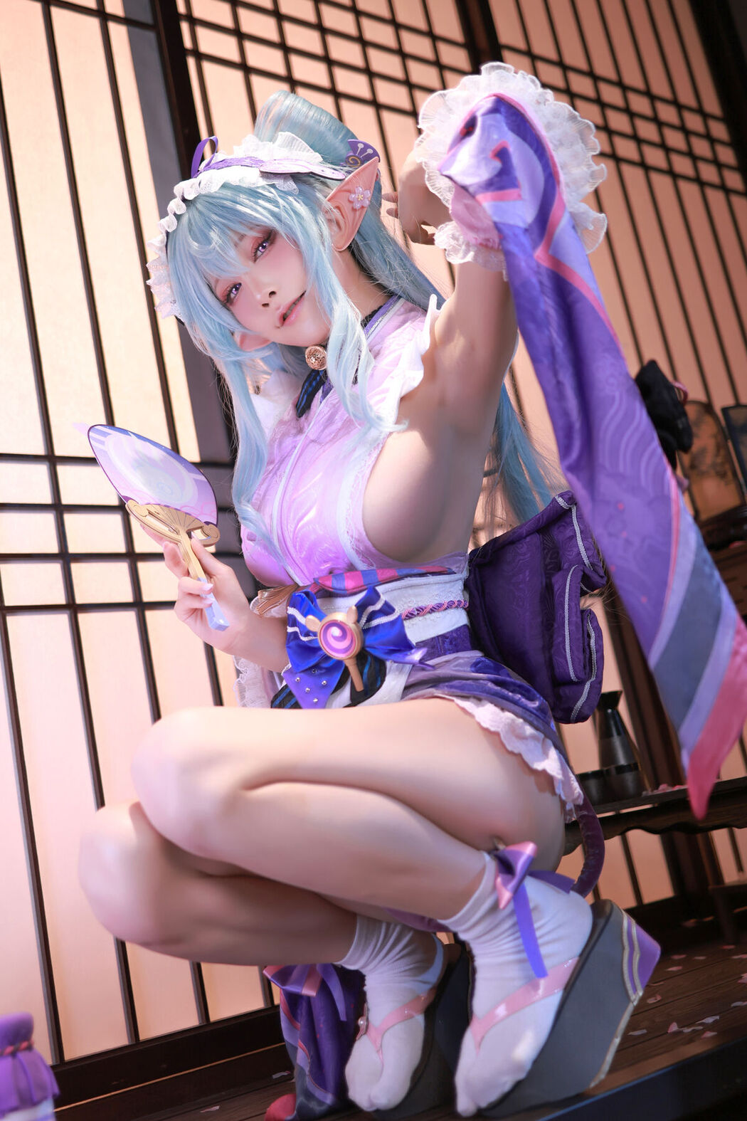 Coser@水淼Aqua – 梦见月瑞希 原神 (70P)