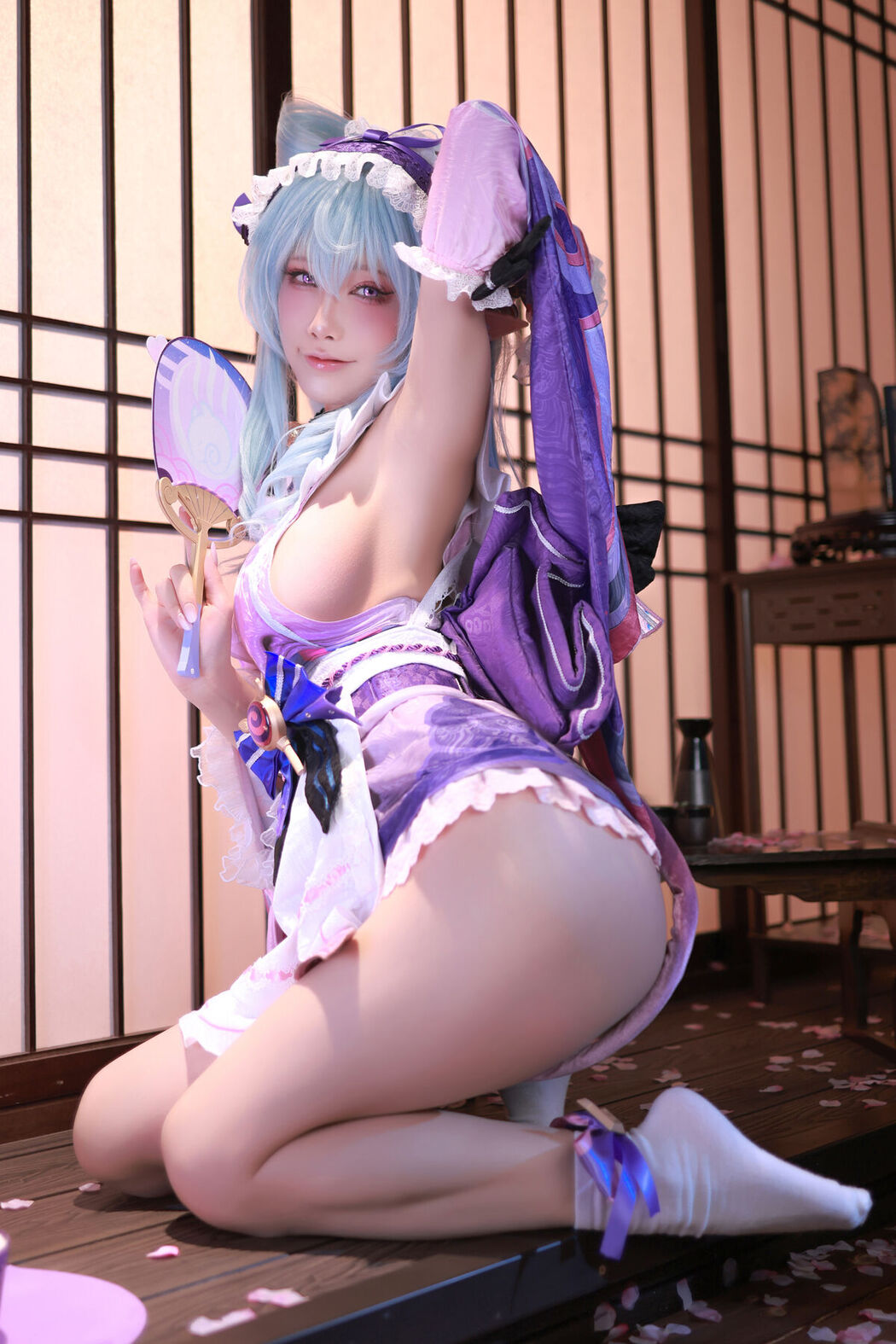 Coser@水淼Aqua – 梦见月瑞希 原神 (70P)