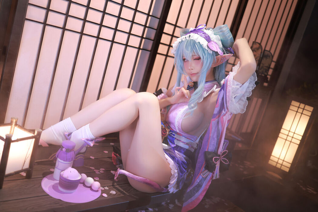 Coser@水淼Aqua – 梦见月瑞希 原神 (70P)