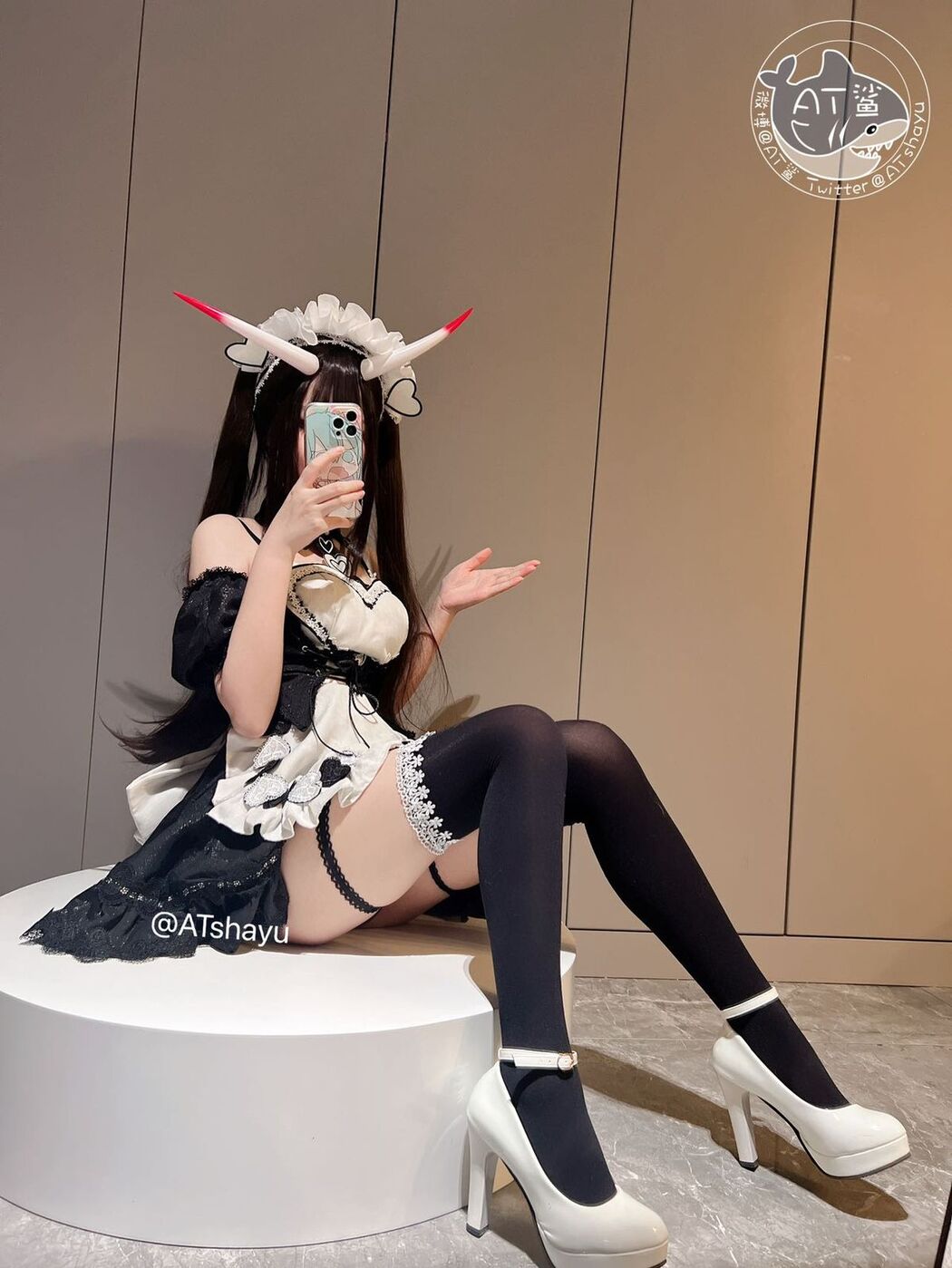 Coser@AT鲨 – 碧蓝航线 能代女仆 (84P – 1V)