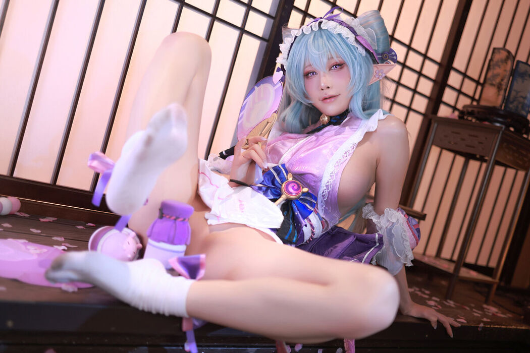 Coser@水淼Aqua – 梦见月瑞希 原神 (70P)