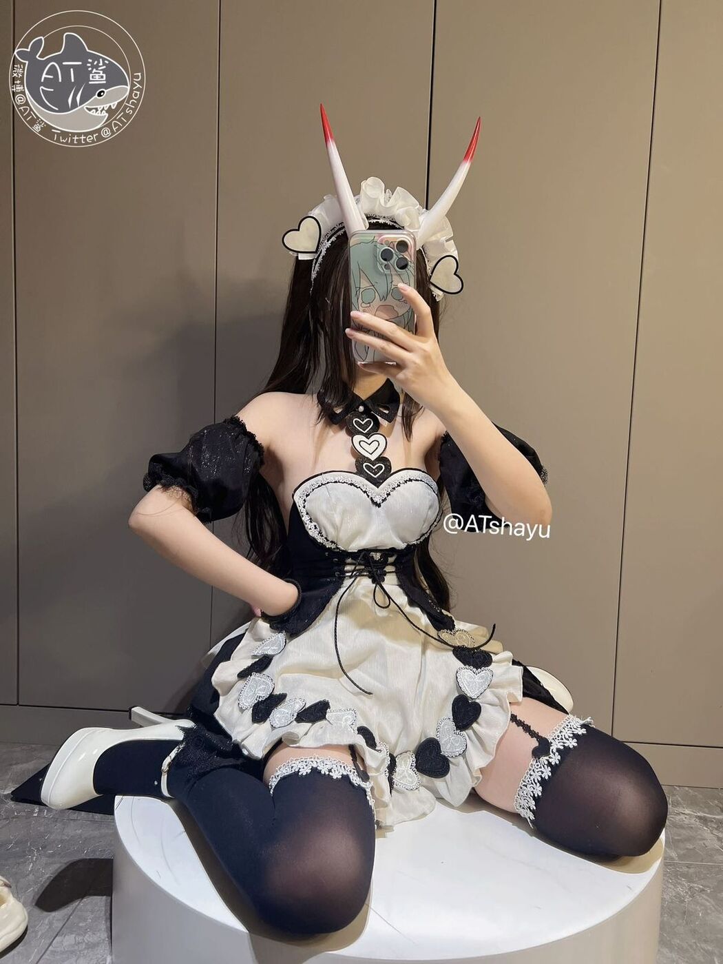 Coser@AT鲨 – 碧蓝航线 能代女仆 (84P – 1V)