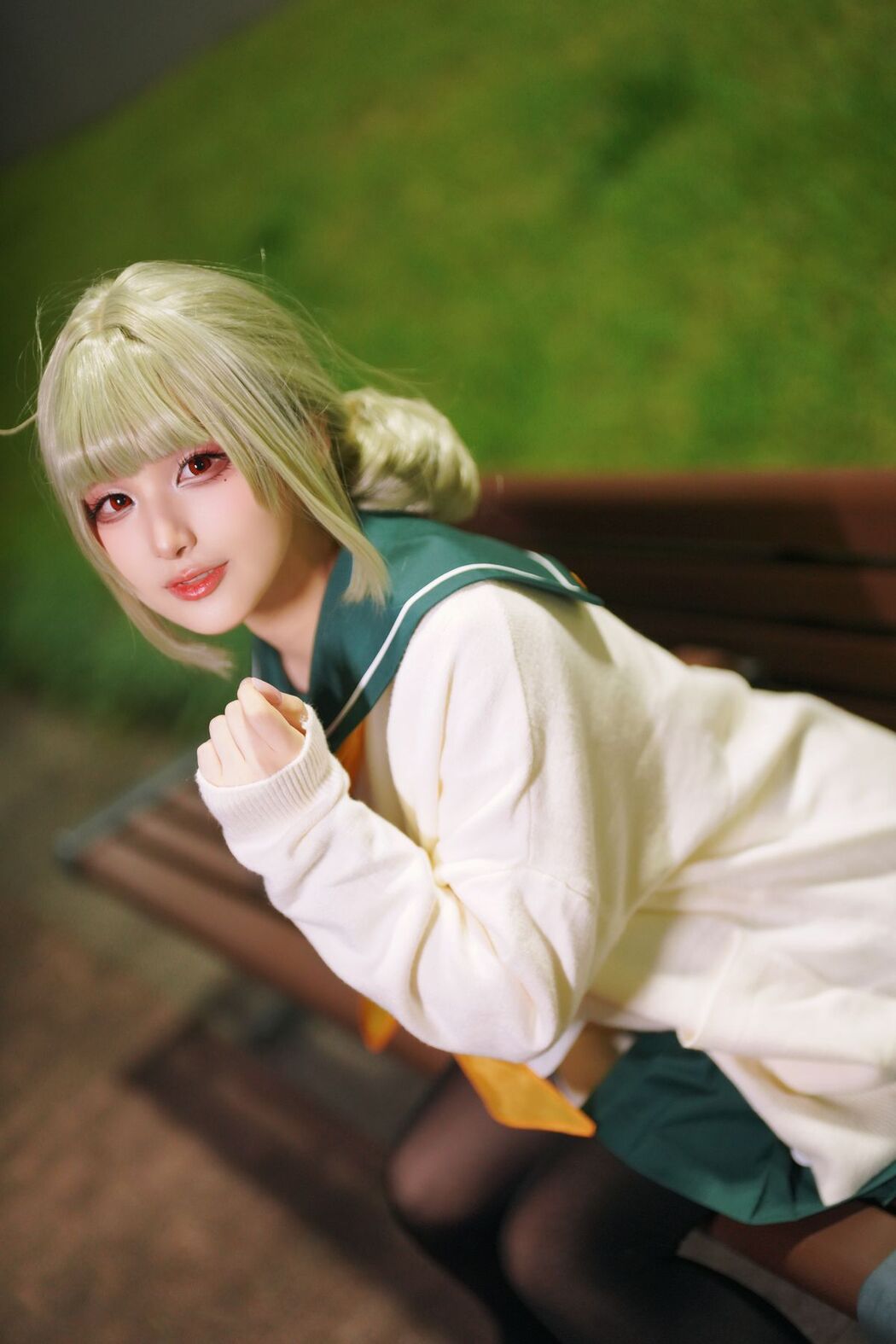 Coser@幼愛Youmeko – 小琪舞JK制服 (49P)