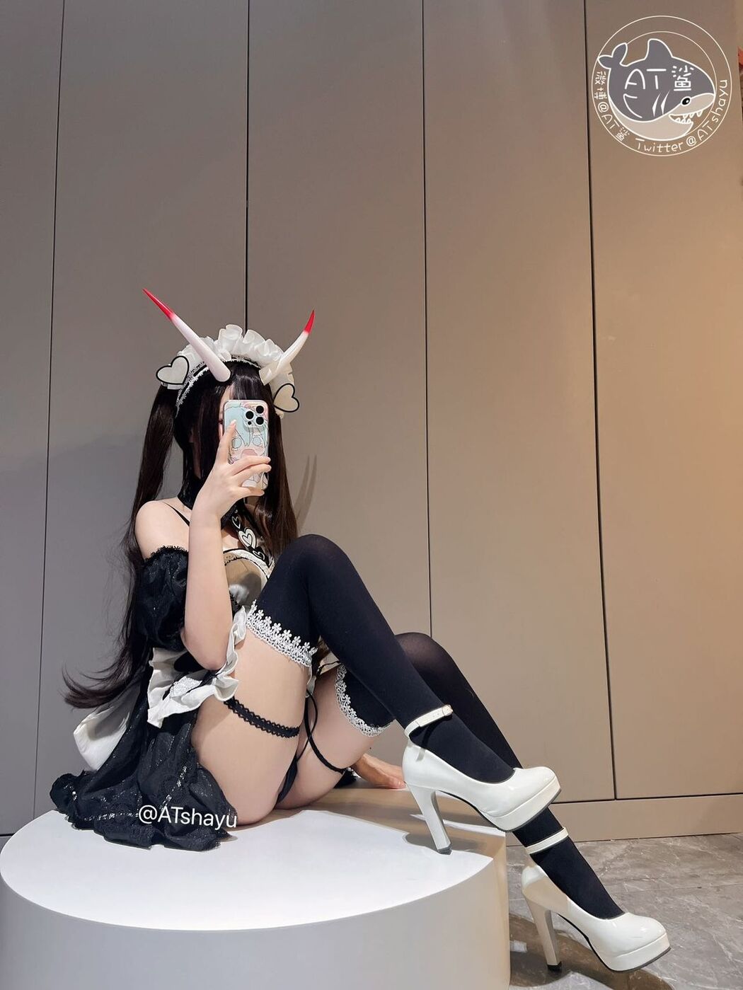Coser@AT鲨 – 碧蓝航线 能代女仆 (84P – 1V)