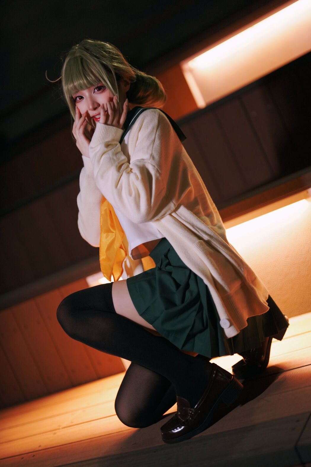 Coser@幼愛Youmeko – 小琪舞JK制服 (49P)