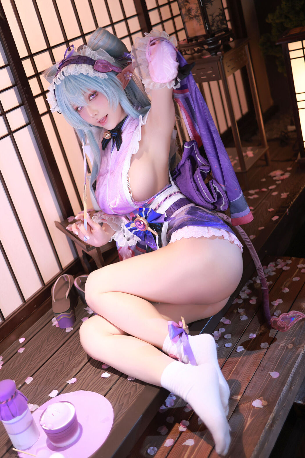 Coser@水淼Aqua – 梦见月瑞希 原神 (70P)