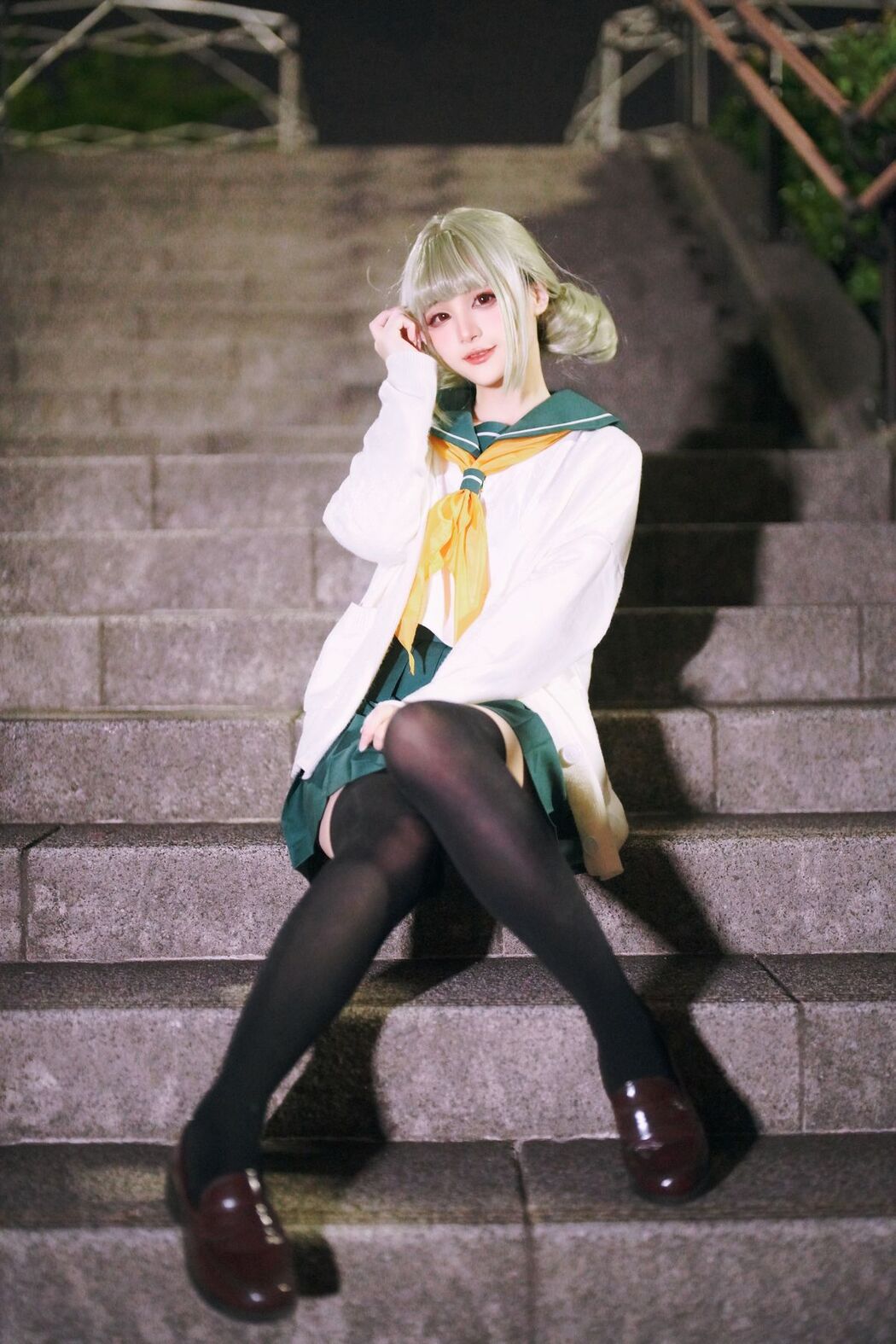 Coser@幼愛Youmeko – 小琪舞JK制服 (49P)